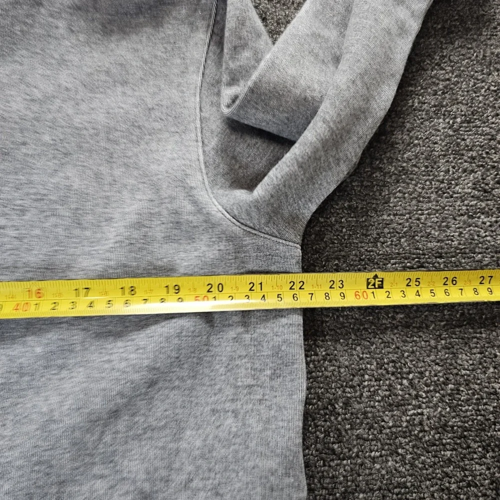 Nike Parka Jacket Womens Medium Grey Black Jacket Sportswear Long Active‎ Hoodie